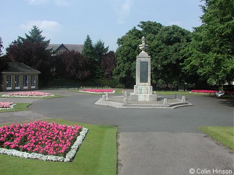 The World War I War Memorial at Ilkley.