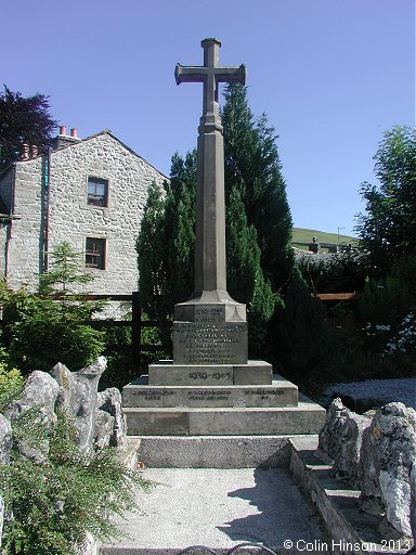 The War Memorial at Kettlewell.