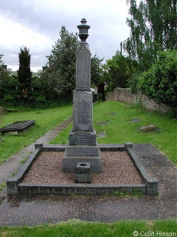 The War Memorial in St. Peter's Churchyard.