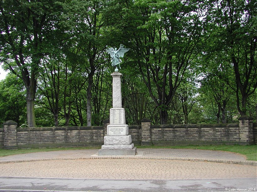 The War Memorial at Knottingley.