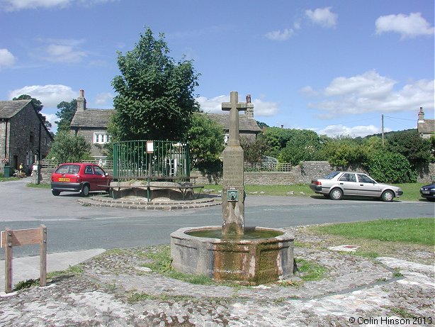 The World wars I and II War Memorial at Langcliffe