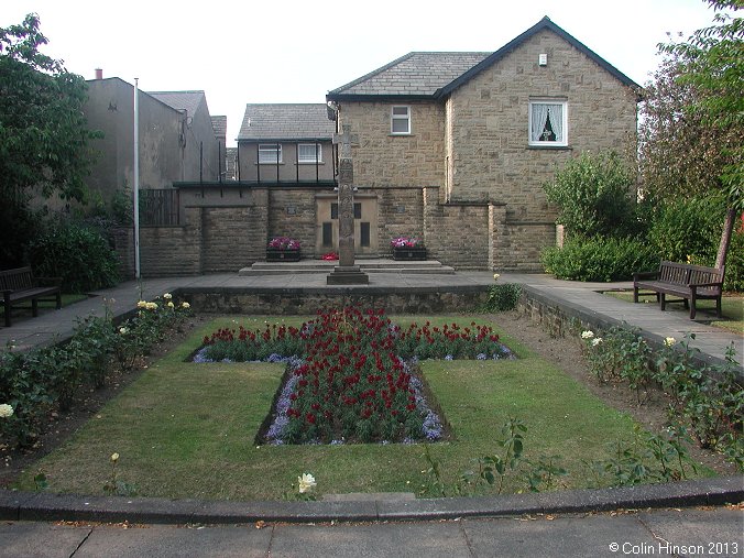 The World War II memorial garden at Otley