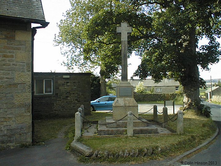 The World War I War Memorial at Rathmell