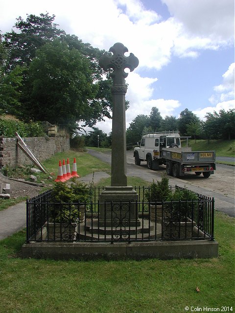 The World War I and II Memorial at Thornton in Craven.