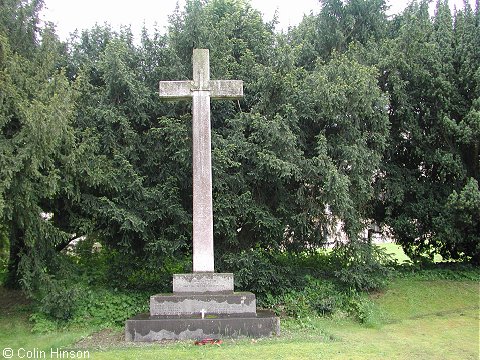 The War Memorial at Womersley.