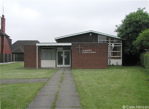 The former St Martin's Roman Catholic Church, Aston