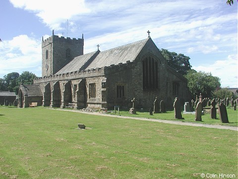 The Church of St. Mary the virgin, Gisburn