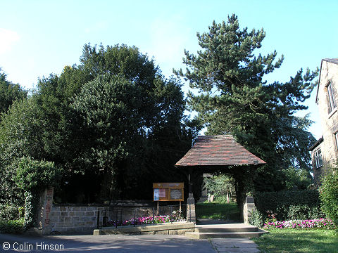 The view of the Church as you approach, Ackworth Moor Top