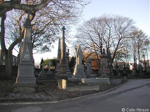 part of Holy Trinity Churchyard, Ossett
