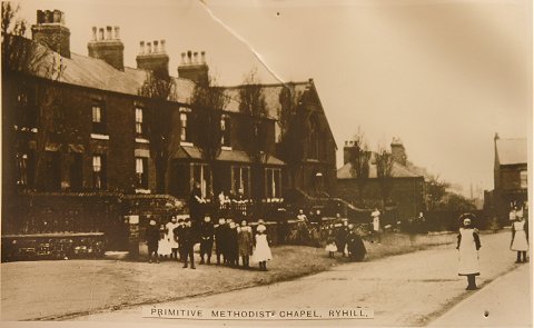 The former Primitive Methodist Church, Ryhill