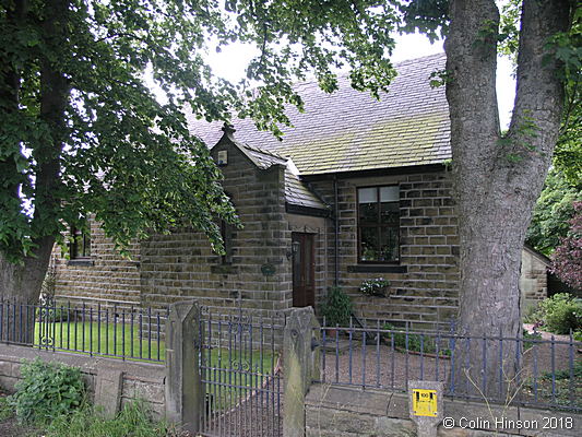 The former Wesleyan Methodist Church, Shelley