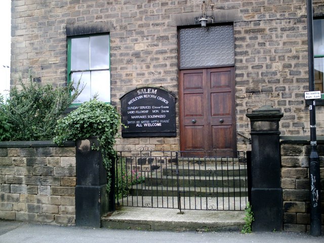 The Salem Wesleyan Reform Church, Barnsley