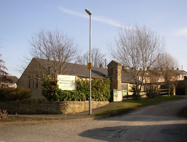 The former Broomfield Methodist Church, Cleckheaton