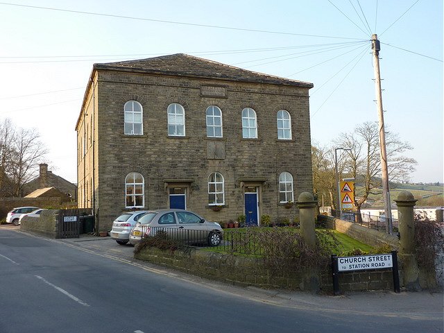 The former Wesleyan Methodist Church - now private housing, Cullingworth