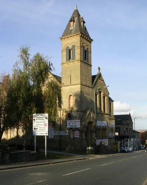 A former Chapel: now Ali Baba Carpets, Great Horton