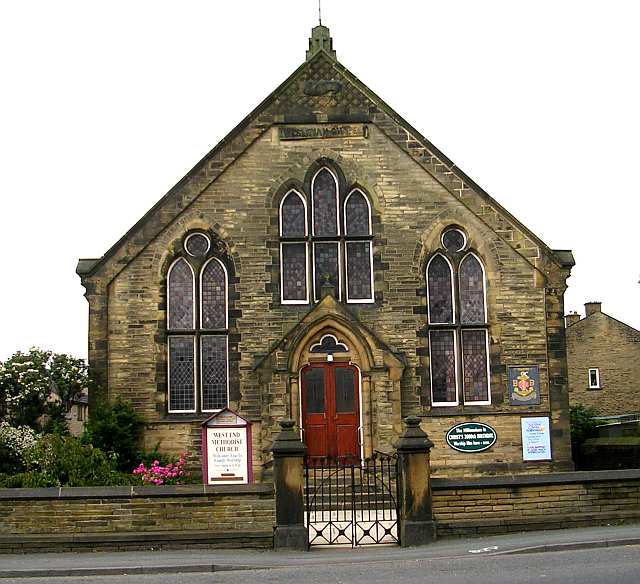 The former West End Methodist Church, Queensbury