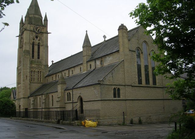 The former St. John the Evangelist's Church, West Vale