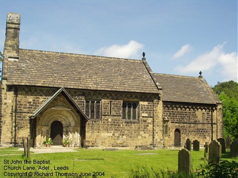 The Church of St. John the Baptist, Adel