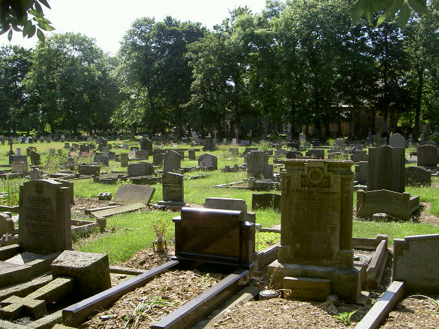 The new Cemetery, Whitechapel Road, Cleckheaton