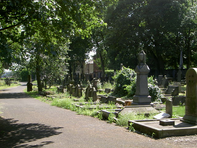 The old Cemetery, Whitecliffe Road, Cleckheaton