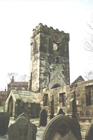 The graveyard and Old Church, Heptonstall