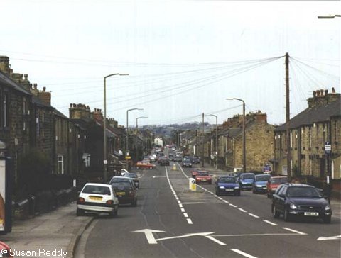 the main Sheffield to Barnsley road, Birdwell