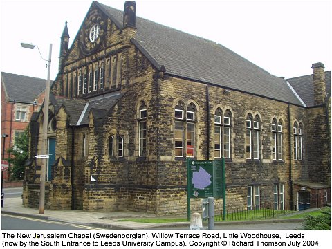 The Swedenborgian New Jerusalem Chapel, LittleWoodhouse