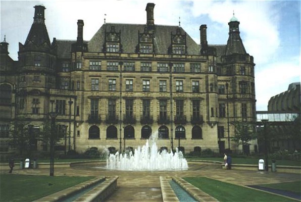 Sheffield Town Hall, in 2000