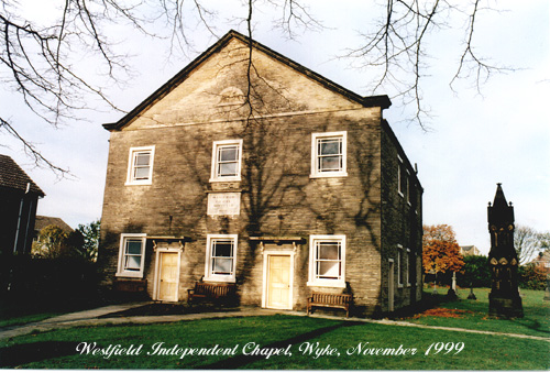 Westfield Independent Chapel, Wyke